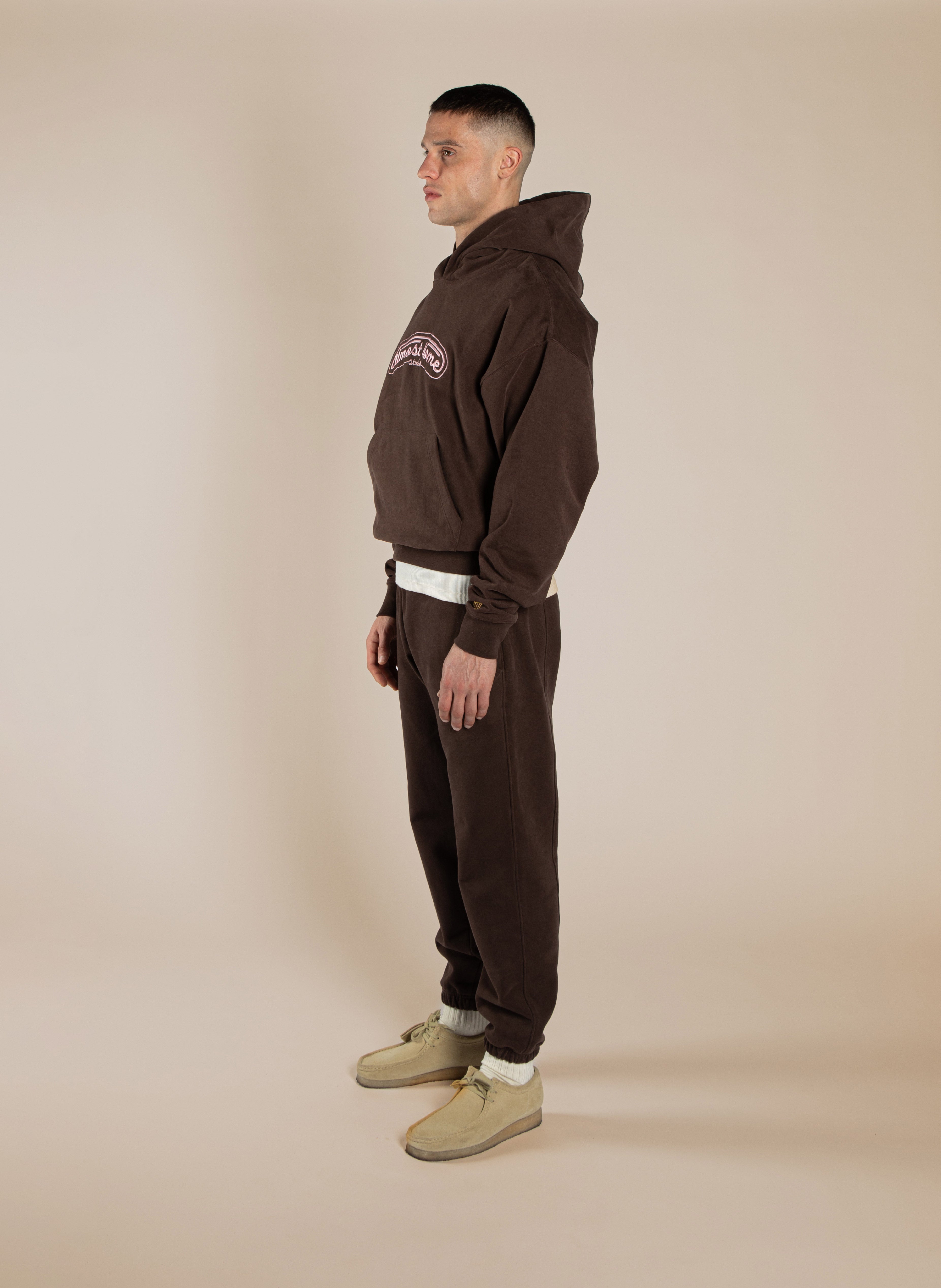 AH Studios Hoodie Chocolate