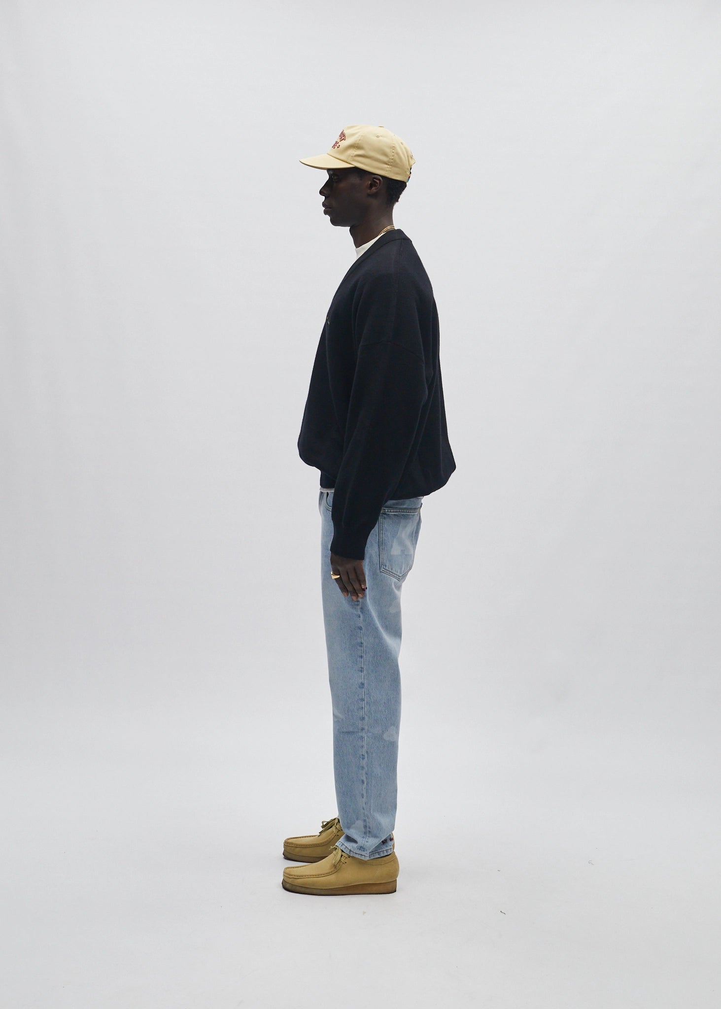 Heavyweight Merino Wool V-Neck