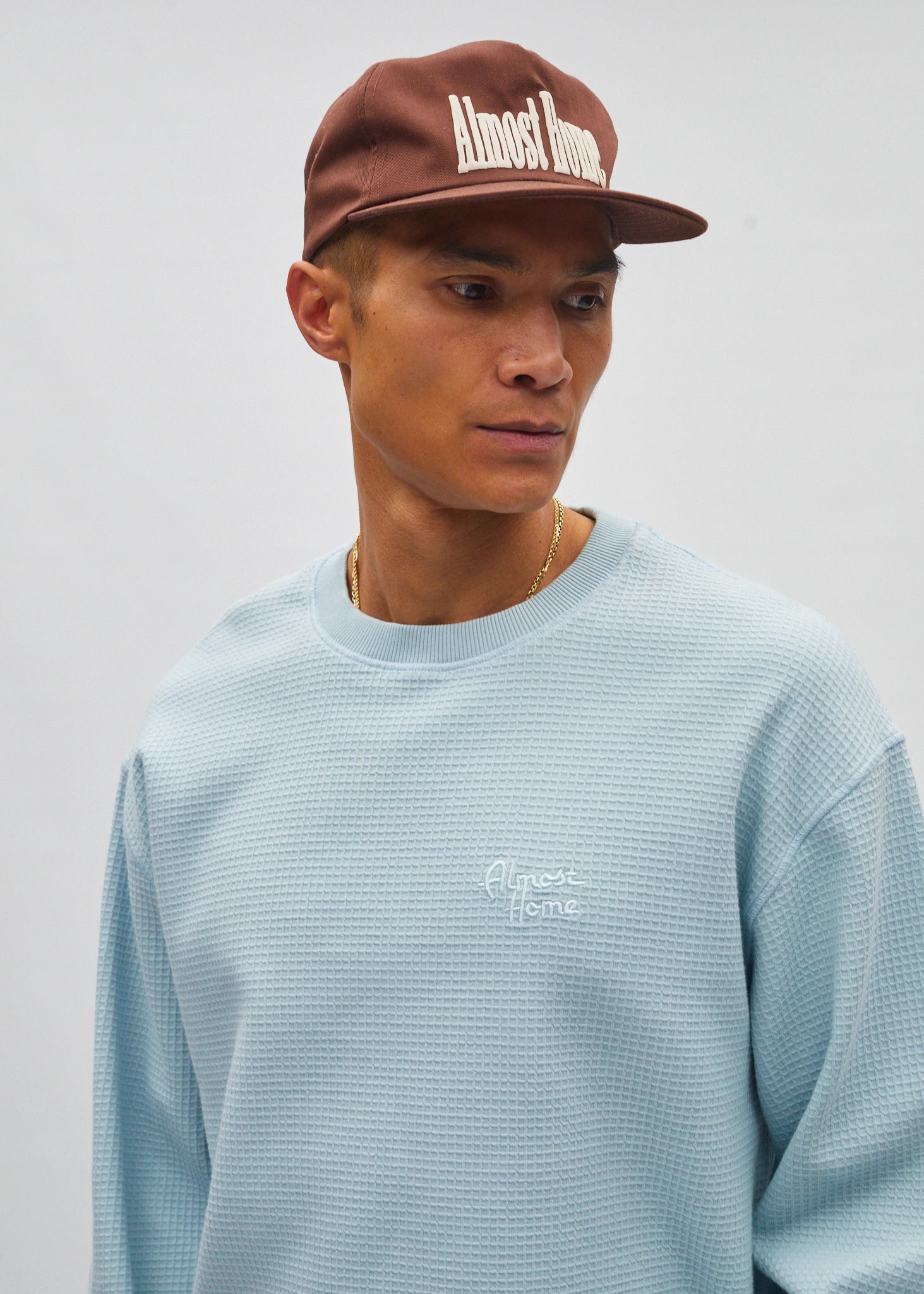 Cropped Waffle Longsleeve