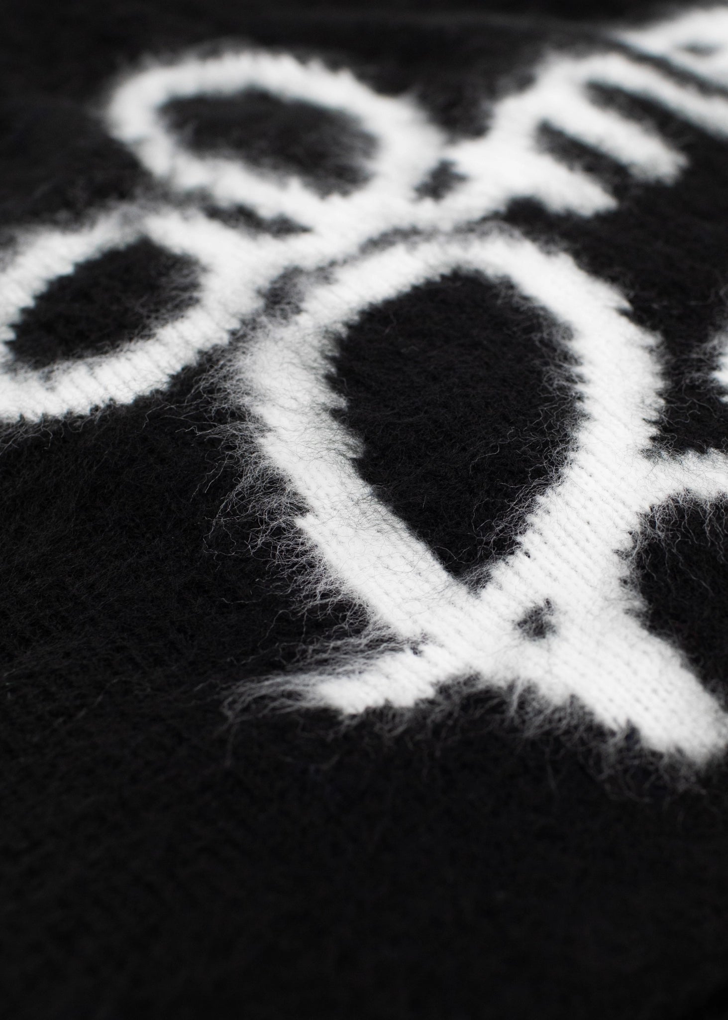 Brushed Scribble Beanie