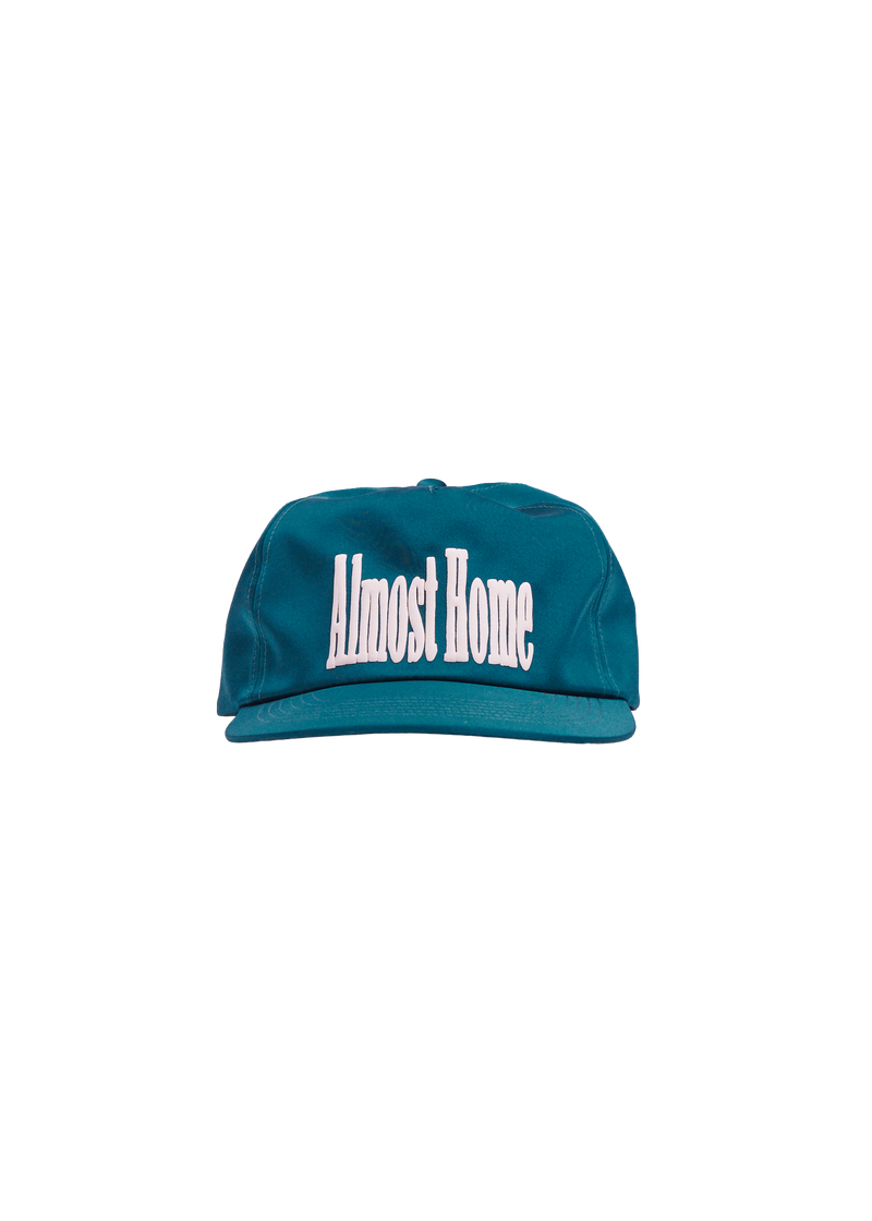 Satin-Kappe mit Vintage-Logo