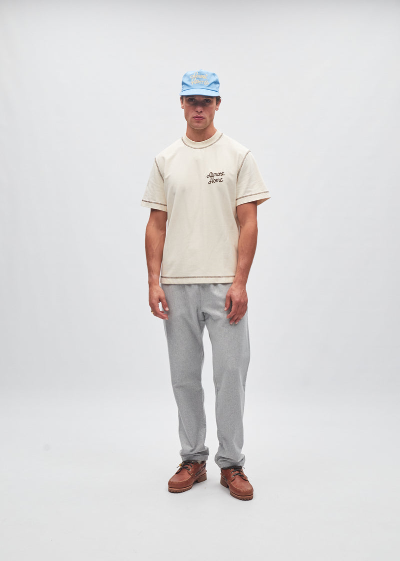 Kettenstich-T-Shirt