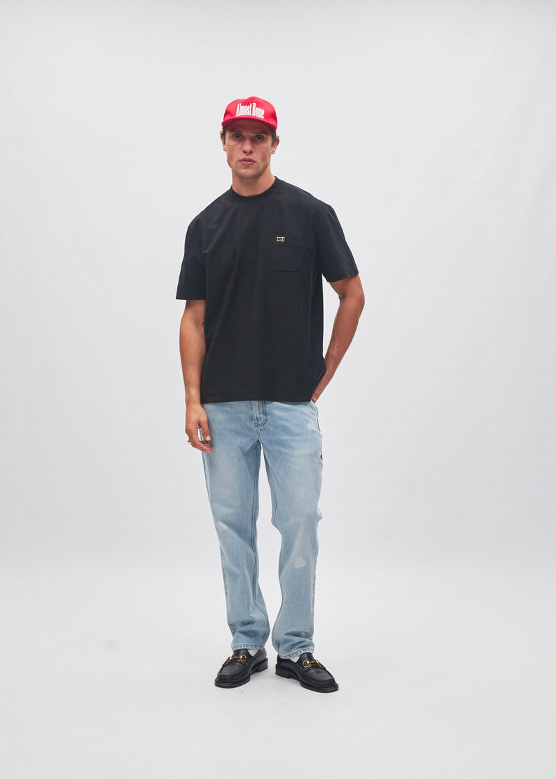 T-Shirt mit Brusttasche