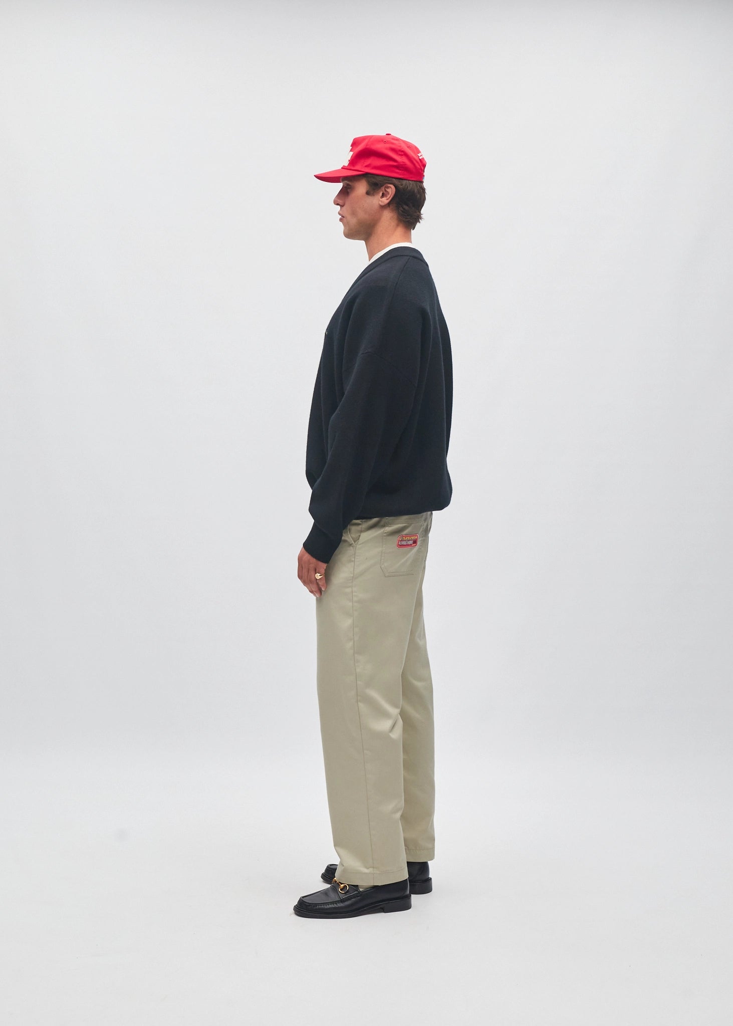 Heavyweight Merino Wool V-Neck
