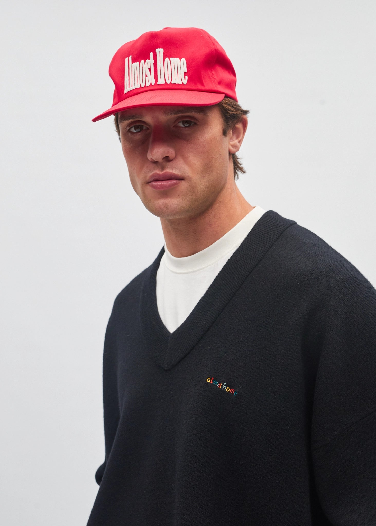Heavyweight Merino Wool V-Neck
