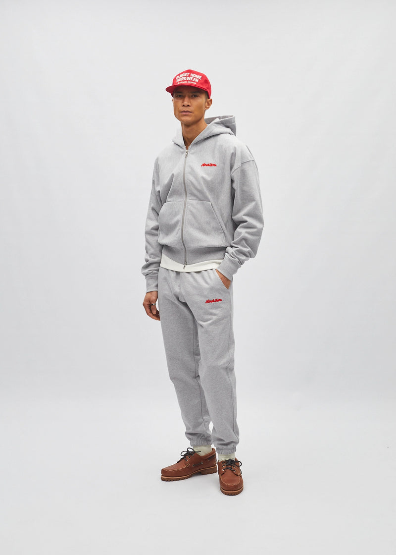 Reißverschlussjacke mit Cursive-Logo