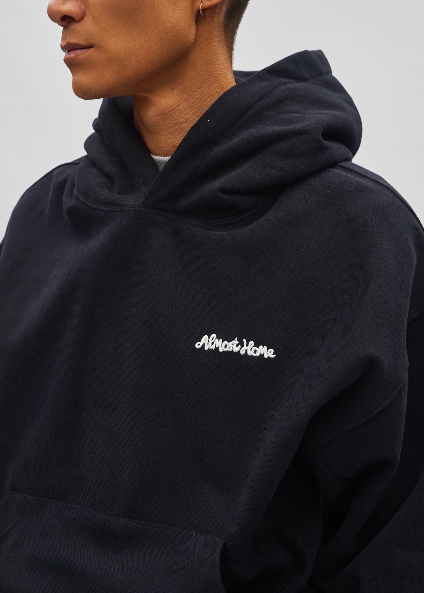 Cursive Logo Hood