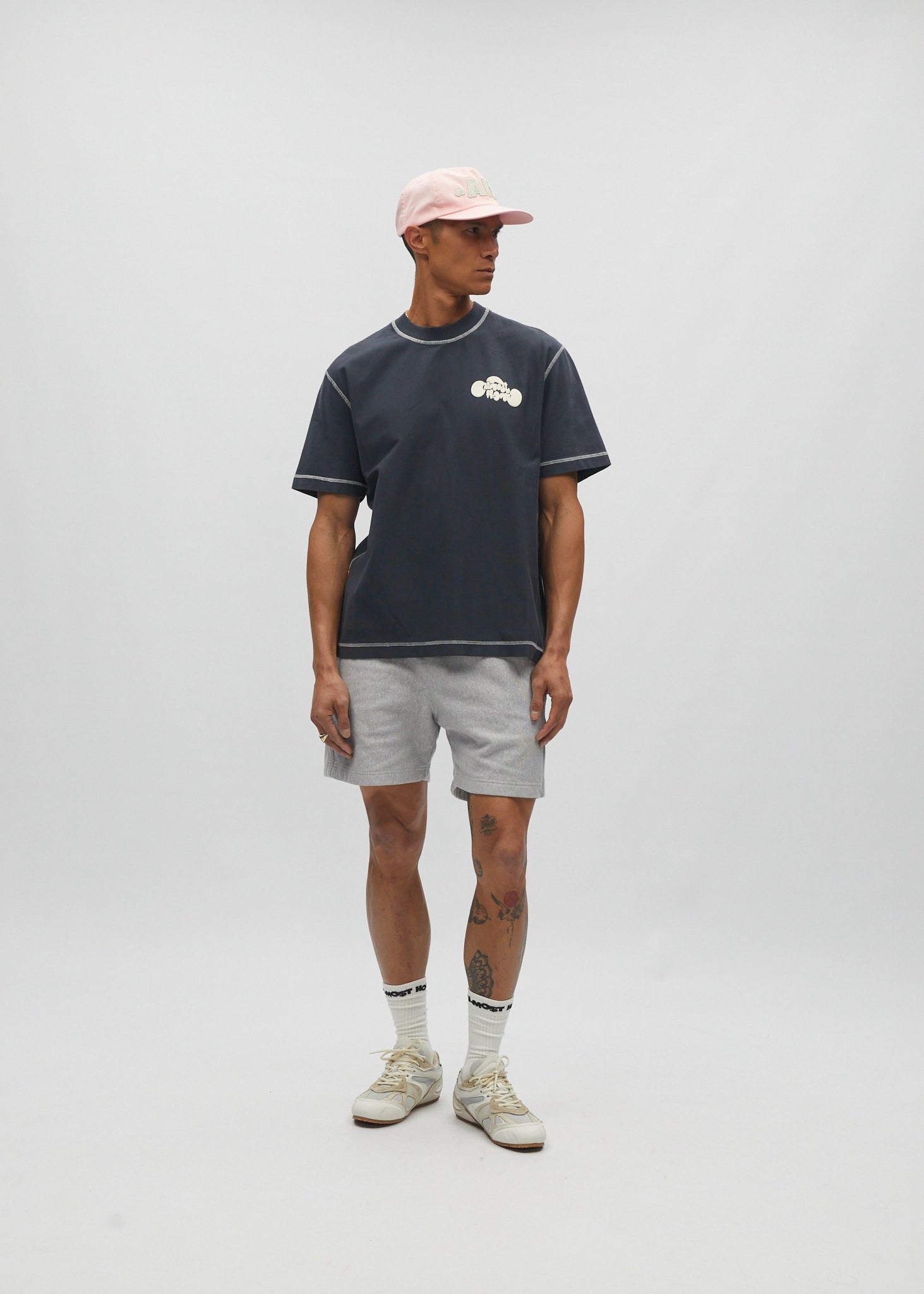 Contrast Stitched Tee